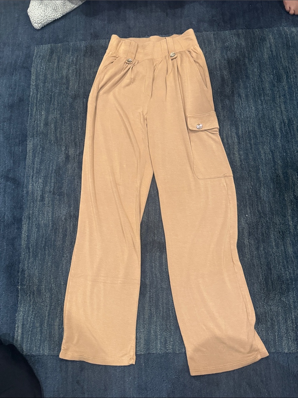 Bleusalt Straight Leg Utility Pocket Pants